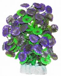Уют Растение аквариумное, Щитолистник зелено-фиолетовый, 24 см