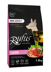 Rufus сухой корм для собак Руфус Мини Эдалт Ягненок 1,8кг.