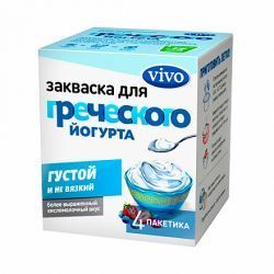 VIVO/ВИВО Закваска для Греческого Йогурта (0,5г. 4шт.) 2г
