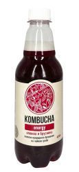 KOMBUCHA ENERGY Напиток на Чайном Грибе Клюква-Брусника-Мята 0,350л