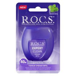 R.O.C.S. Зубная Нить Expert Clean (12) 40м