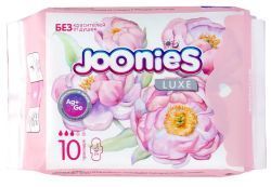 Joonies Luxe Прокладки женские одноразовые Дневные 10шт (245мм)