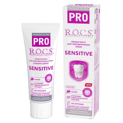 R.O.C.S. PRO. Зубная паста SENSITIVE для чувствительных зубов (18) 74гр