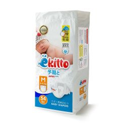 Ekitto Подгузники на липучках (M) 54 шт 6-11кг