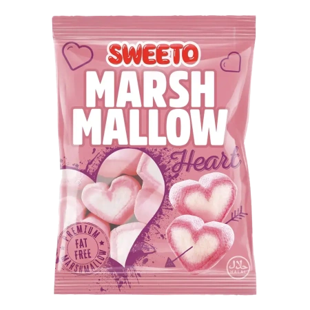 SWEETO Маршмеллоу Сердце 140г