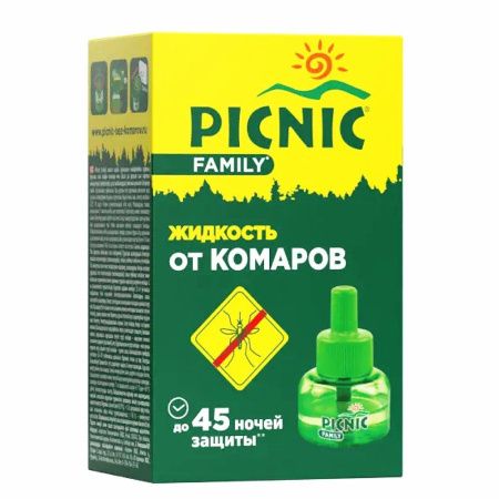 Picnic Family Жидкость от комаров 45 ночей {с 12 мес} Т30мл