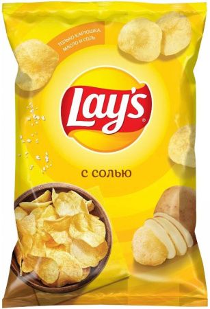 LAY's Натуральные 140г