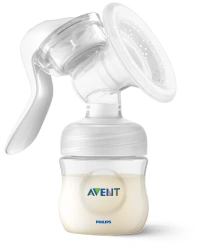 Avent Молокоотсос ручной механический Comfort (соска, сумка/чехол, вкладыши для груди) SCF430/13