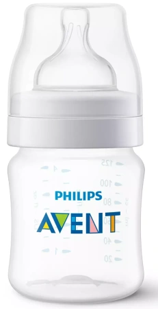 Avent Бутылочка из РР Anti-Colic с клапаном AirFree с силиконовой соской SCY100/01,125 мл 0+