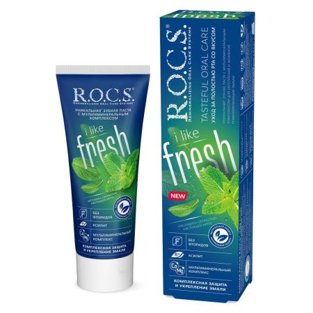 R.O.C.S. Зубная паста iLike Fresh (18) 74гр