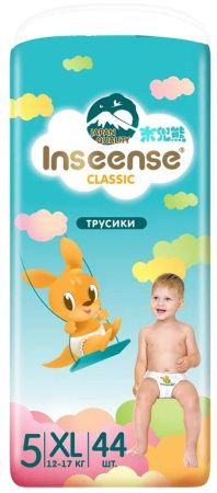 Inseense Трусики-Подгузники Classic ХL (44 шт) (голубые) 12-17 кг