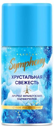 Освежитель воздуха Symphony Premium «Хрустальная Свежесть» (сменный блок) 250 мл