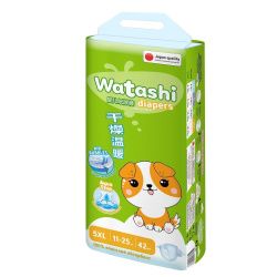 Watashi Подгузники для детей XL (42шт) 11-25кг