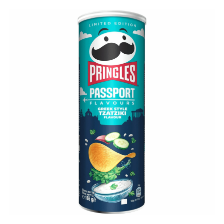 PRINGLES Чипсы По -Гречески Соус Дзадзики {19} 165г